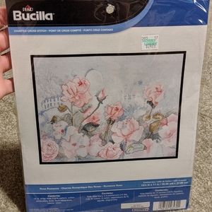 Rose Romance Bucilla Cross Stitch Pattern